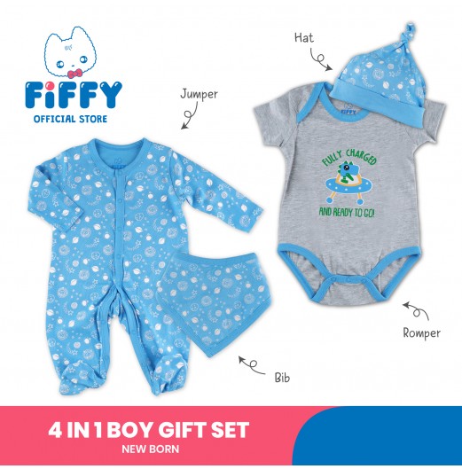 FIFFY ROBOTS AND SPACE 4 IN 1 BOY GIFT SET