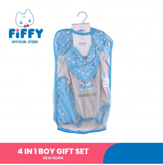 FIFFY ROBOTS AND SPACE 4 IN 1 BOY GIFT SET