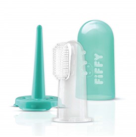 FIFFY BABY SILICONE TOOTHBRUSH WITH HYGIENIC CASE