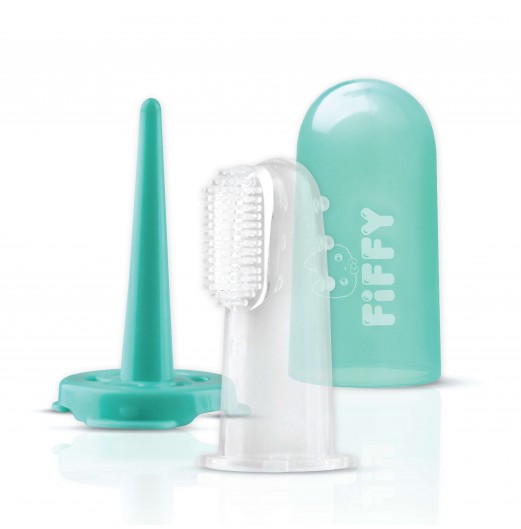 Oral & Nasal Care - FIFFY BABY SILICONE TOOTHBRUSH WITH HYGIENIC CASE