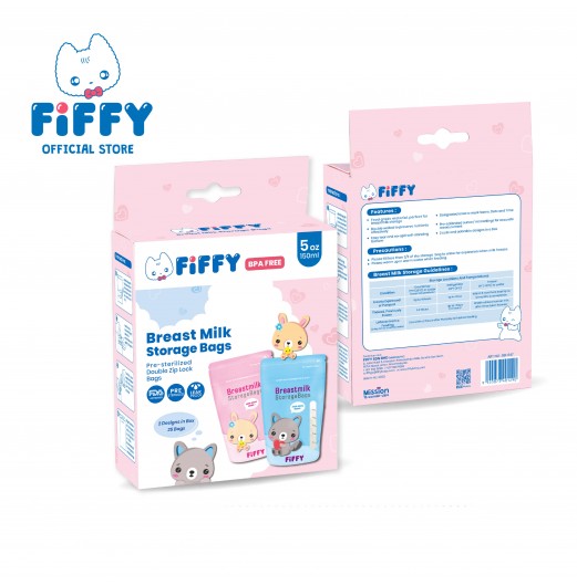 FIFFY BREASTMILK STORAGE BAG 150ML (98-647)