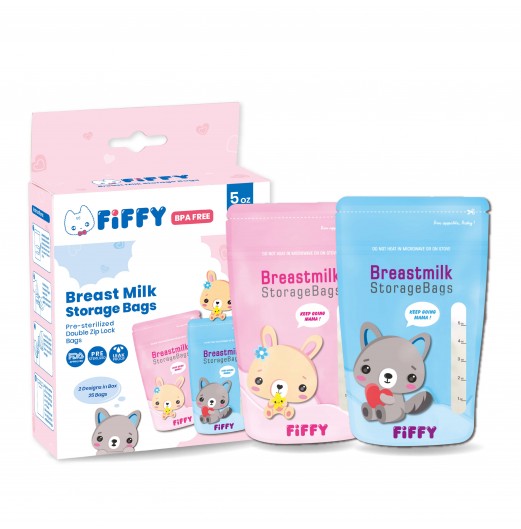 FIFFY BREASTMILK STORAGE BAG 150ML (98-647)