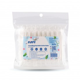 FIFFY TRAVELLING PACK MINI COTTON BUD (80PCS)