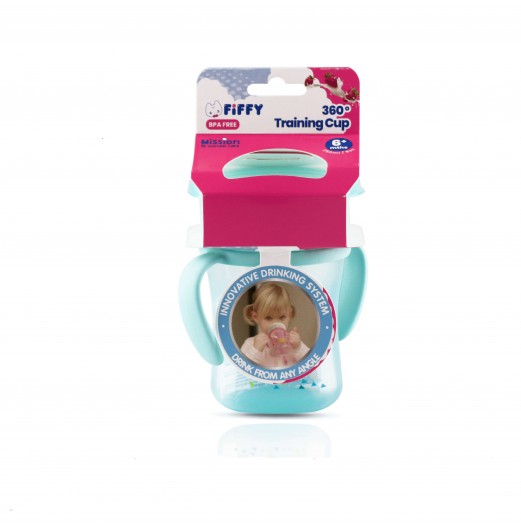 Training Cups - FIFFY 360 TRAINING SQUARE SHAPE CUP 250ML