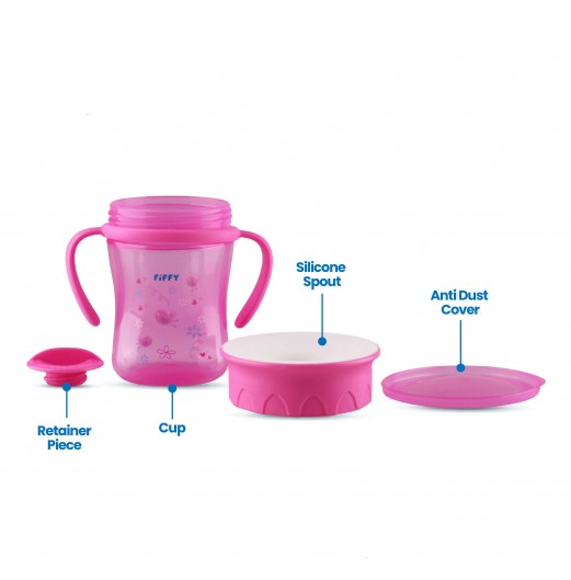 Training Cups - FIFFY 360 TRAINING SQUARE SHAPE CUP 250ML