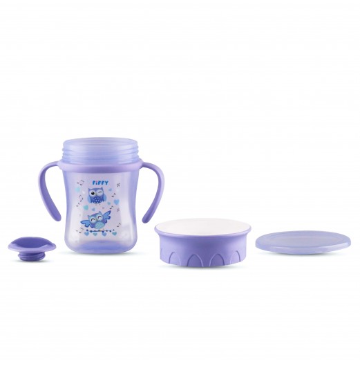 Training Cups - FIFFY 360 TRAINING SQUARE SHAPE CUP 250ML