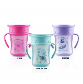 FIFFY 360 TRAINING SQUARE SHAPE CUP 250ML