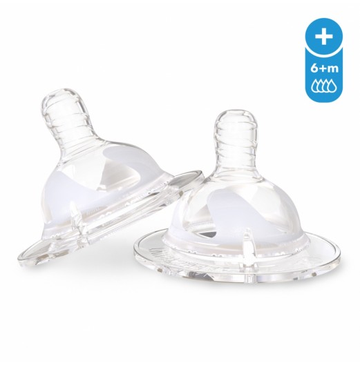 PROMOTION - TWISTSHAKE SILICONE ANTI-COLIC WIDE NECK TEAT