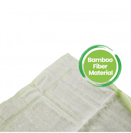 FIFFY BAMBOO FIBER FACE TOWEL (4PCS)