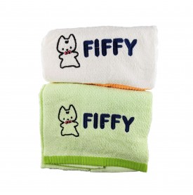 FIFFY BABY BATH TOWEL (2 PCS / PACK)