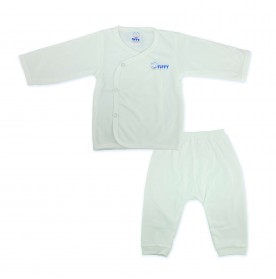 FIFFY BABY PLAIN LONG SLEEVE + LONG PANT VEST SUIT