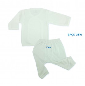 FIFFY BABY PLAIN LONG SLEEVE + LONG PANT VEST SUIT