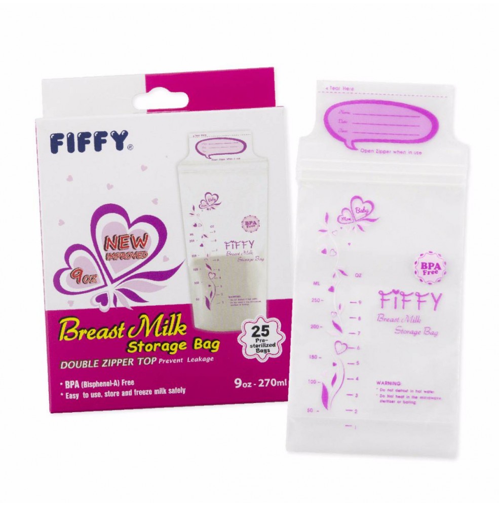 FIFFY BREAST MILK STORAGE BAG (25pcs)