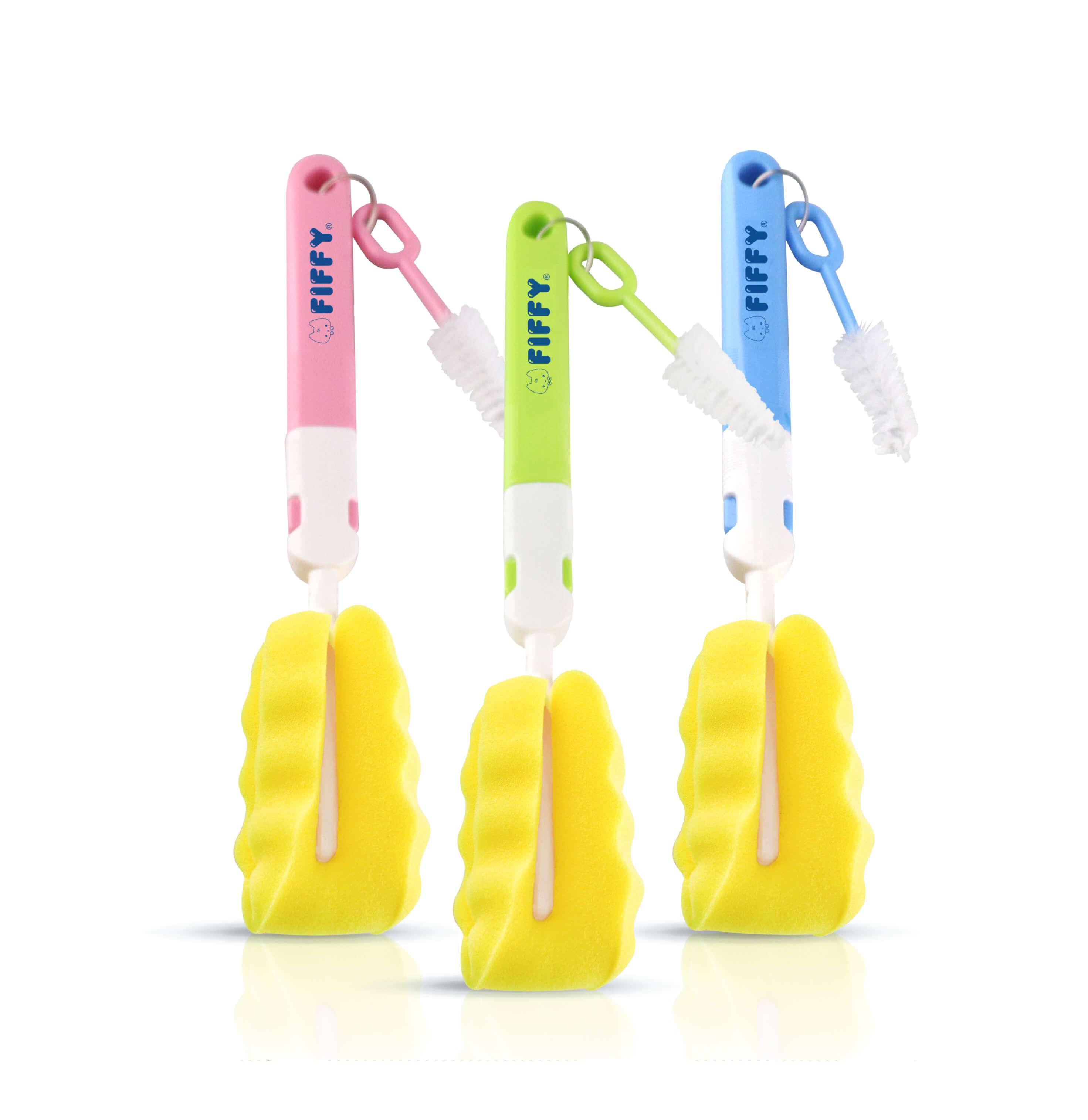 FIFFY SPONGE NURSING BOTTLE BRUSH