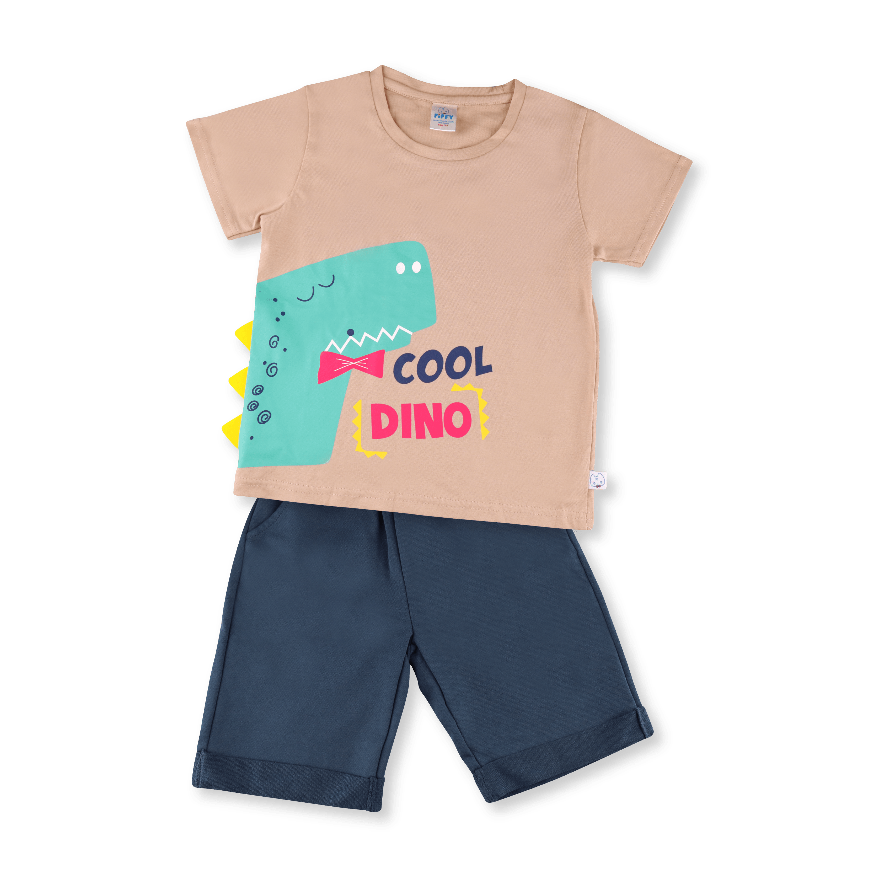 FIFFY HANDSOME DINO T-SHIRT SUIT