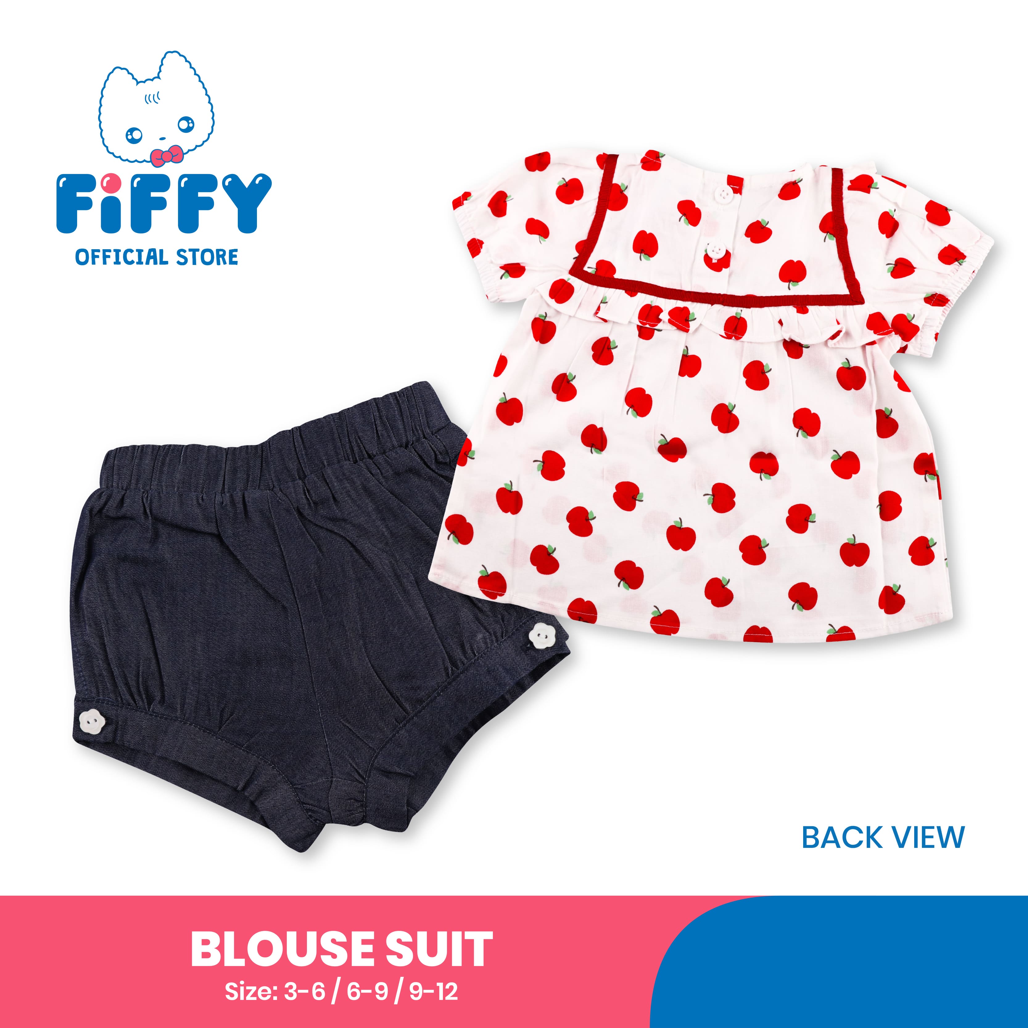 FIFFY HOT DAY BLOUSE SUIT