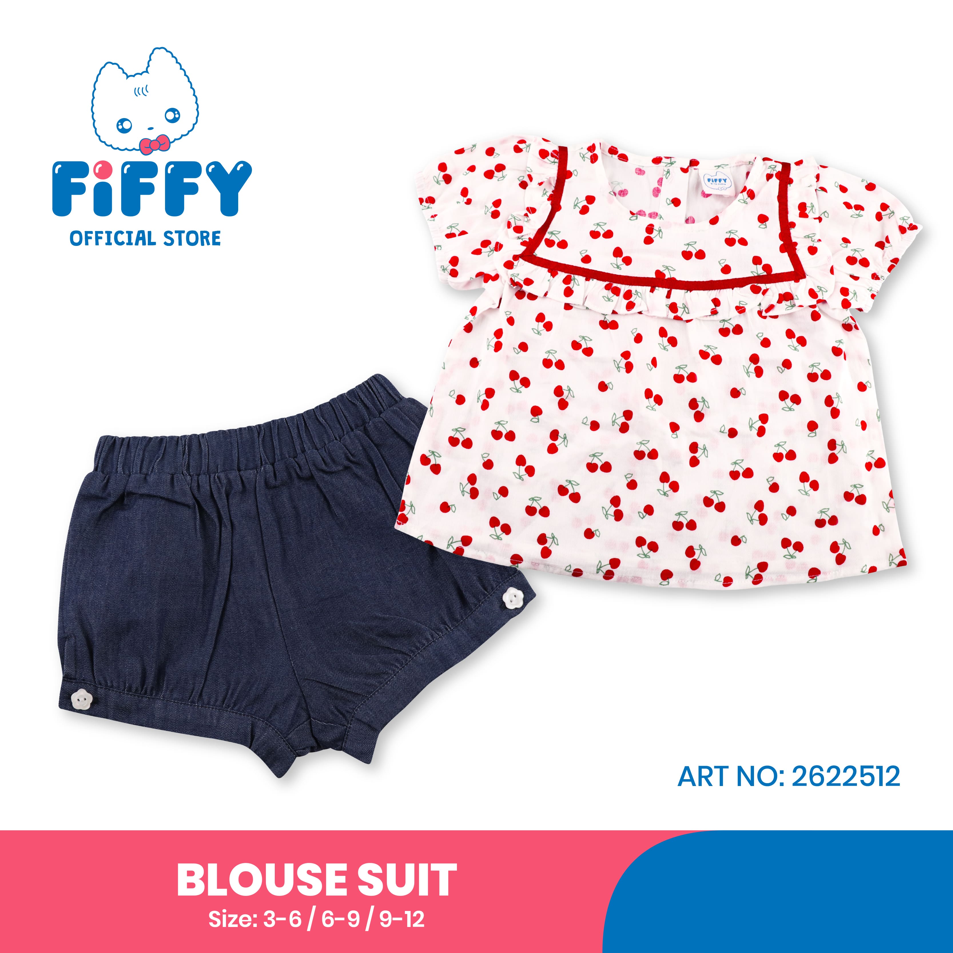 FIFFY HOT DAY BLOUSE SUIT