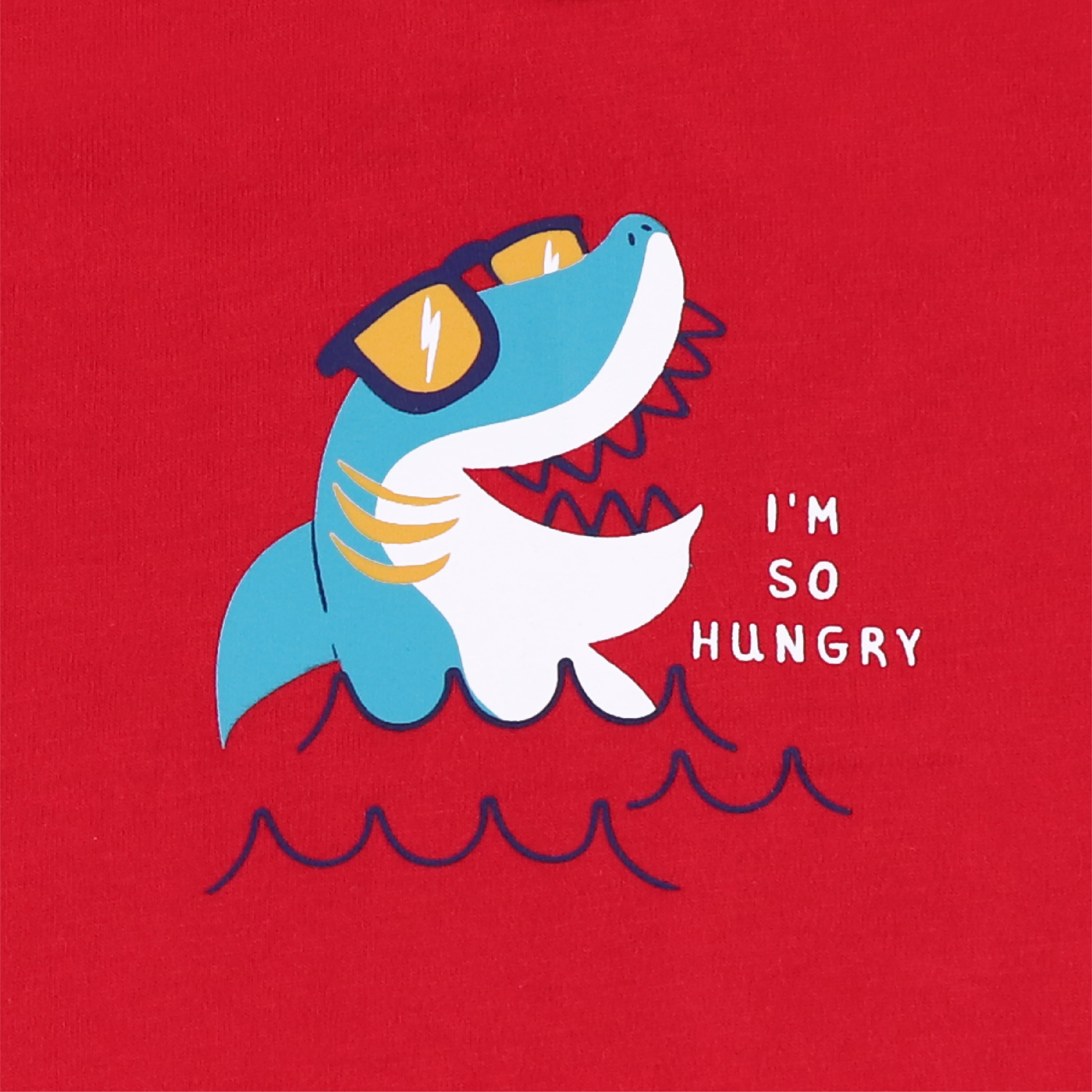 FIFFY HUNGRY SHARK T-SHIRT SUIT