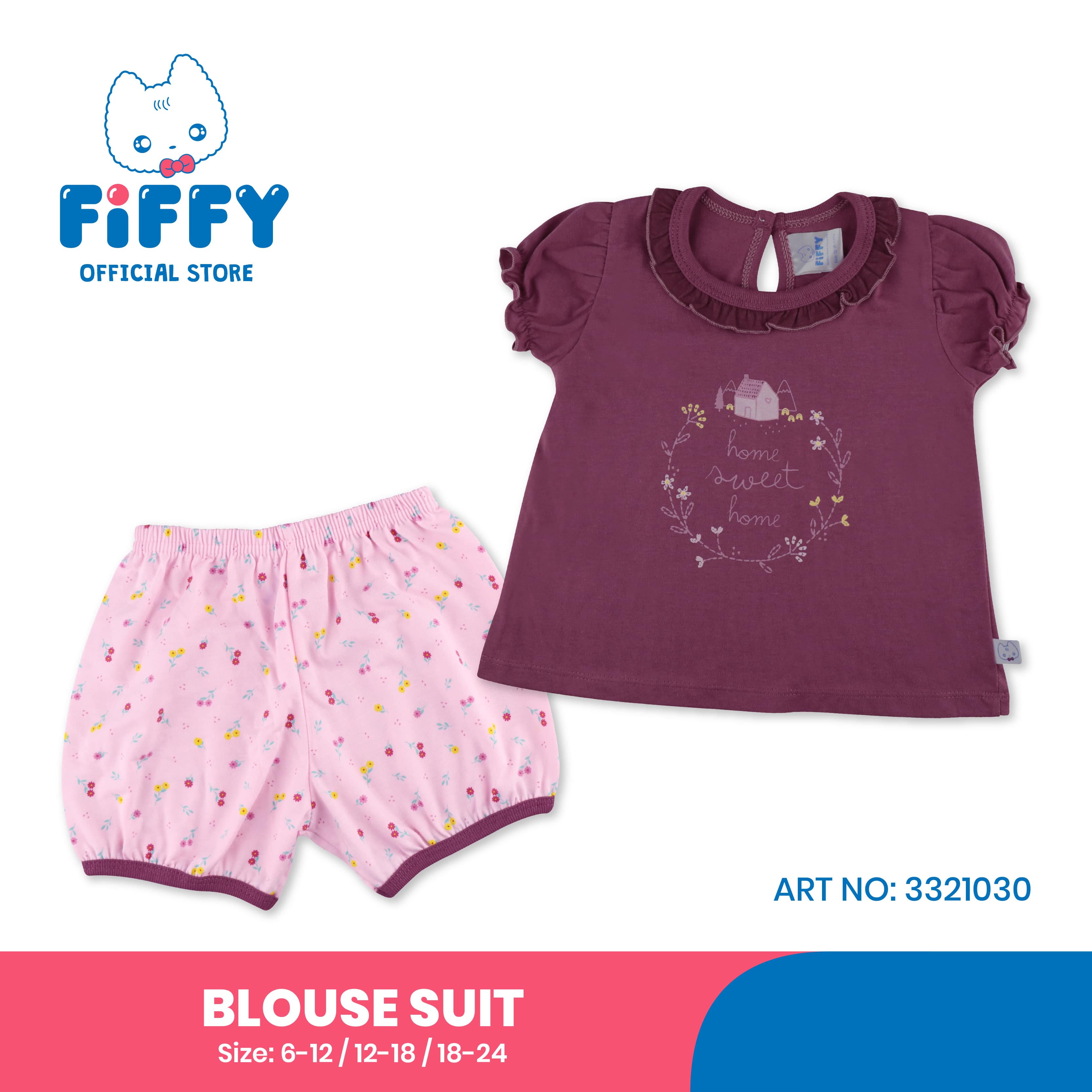 FIFFY A SWEET WAY BLOUSE SUIT