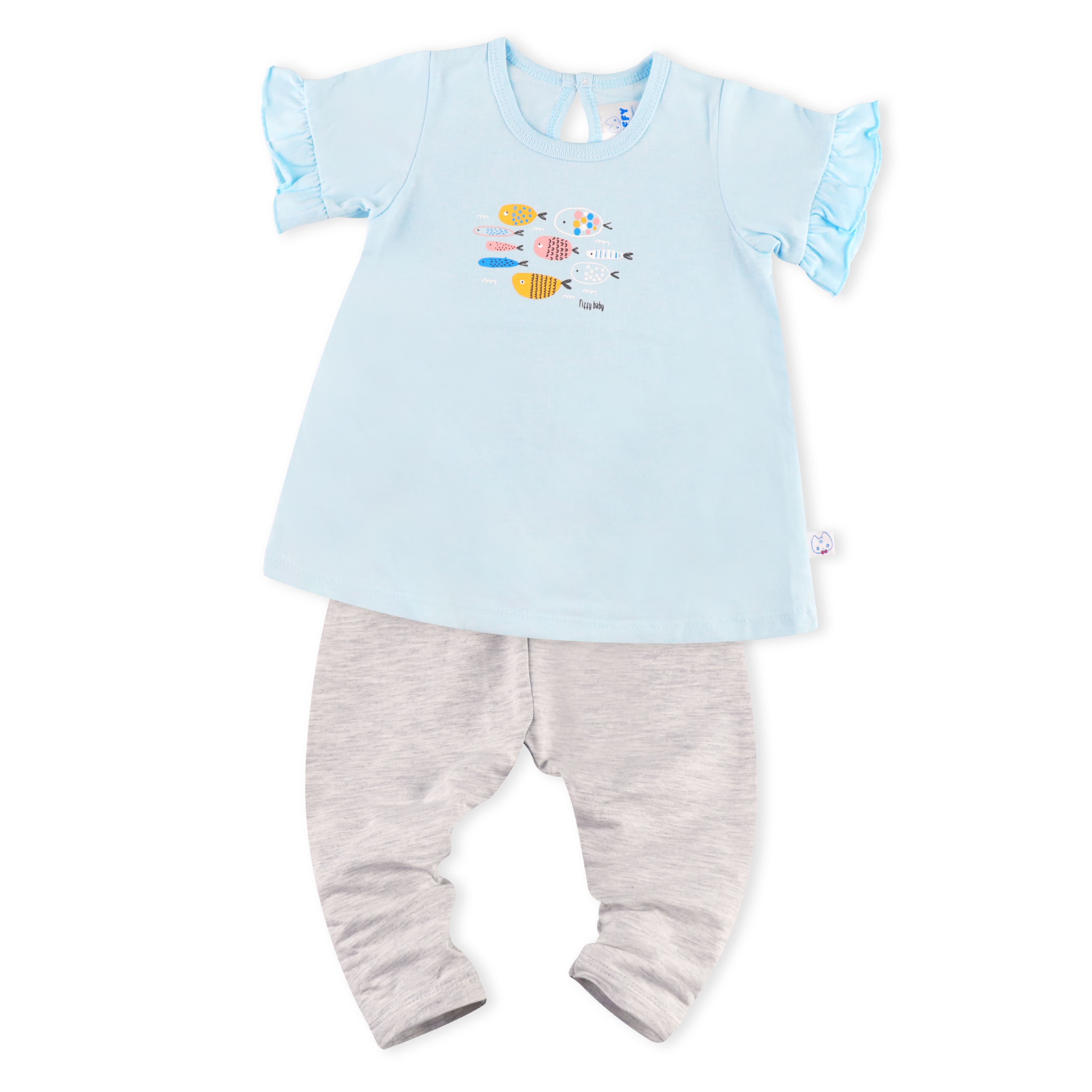 FIFFY COLOURFUL FISHES LEGGING SUIT