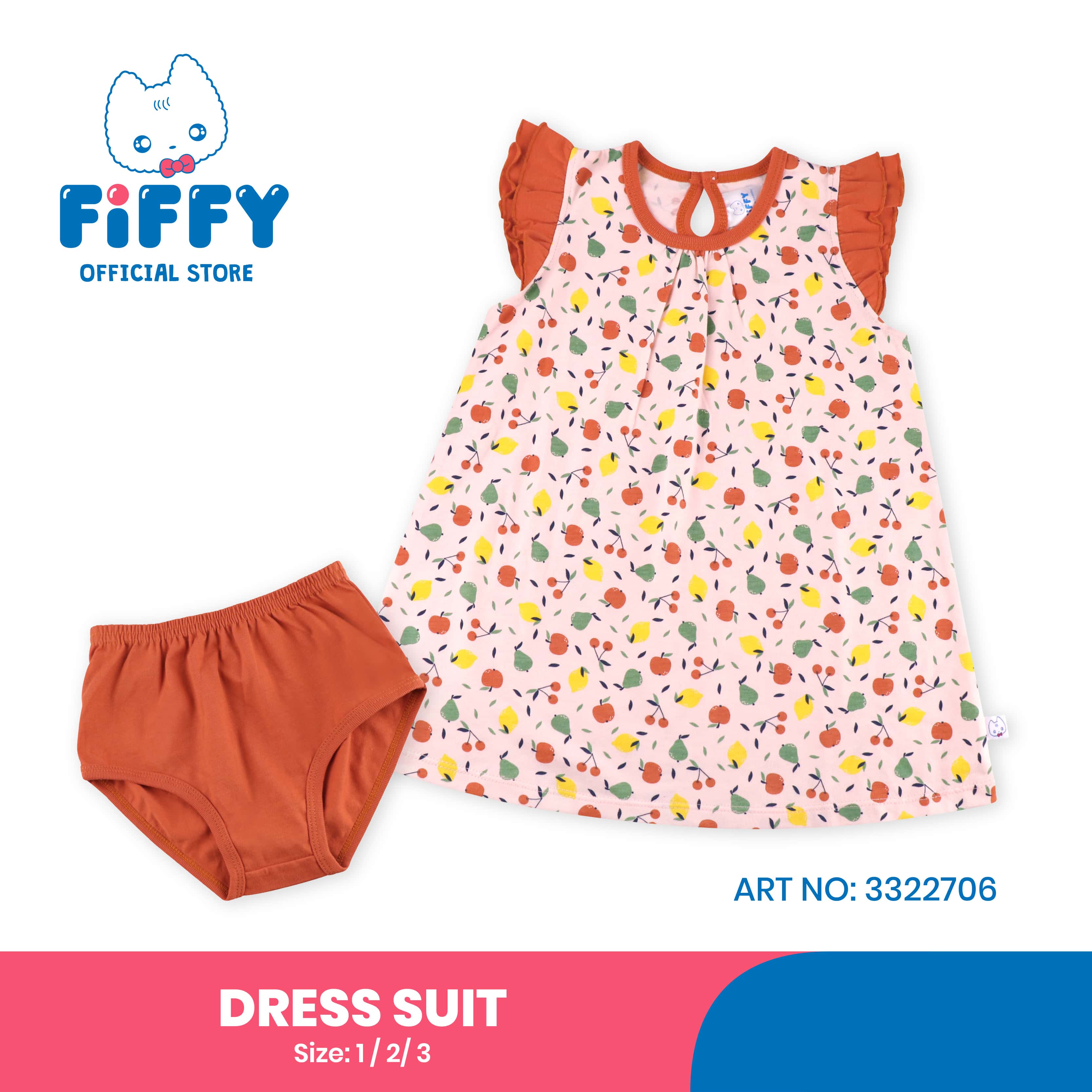 FIFFY FRUITS CLUB DRESS SUIT