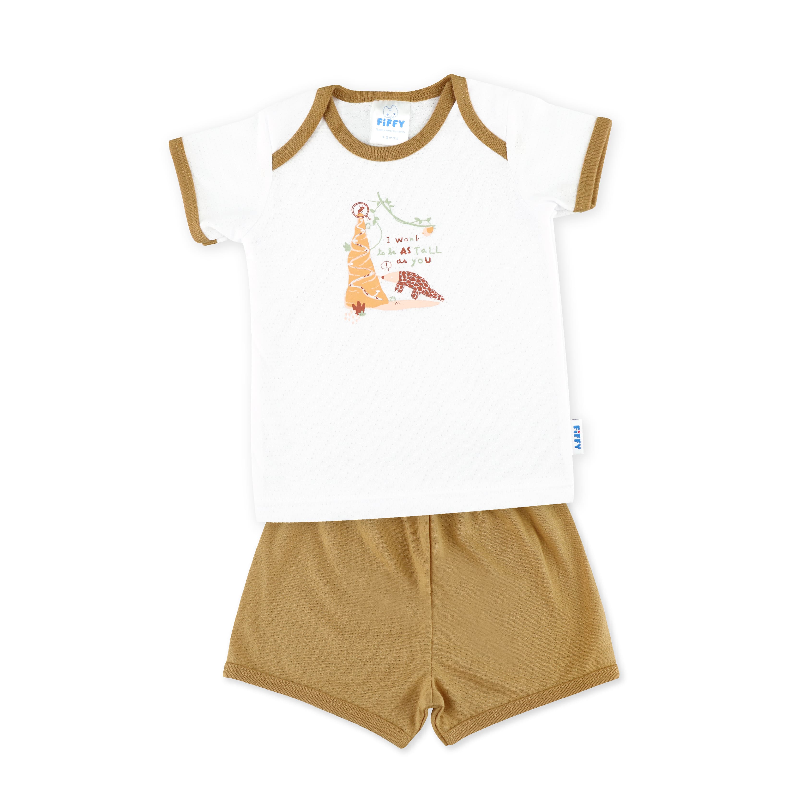 FIFFY HAPPY ANTEATER T-SHIRT SUIT