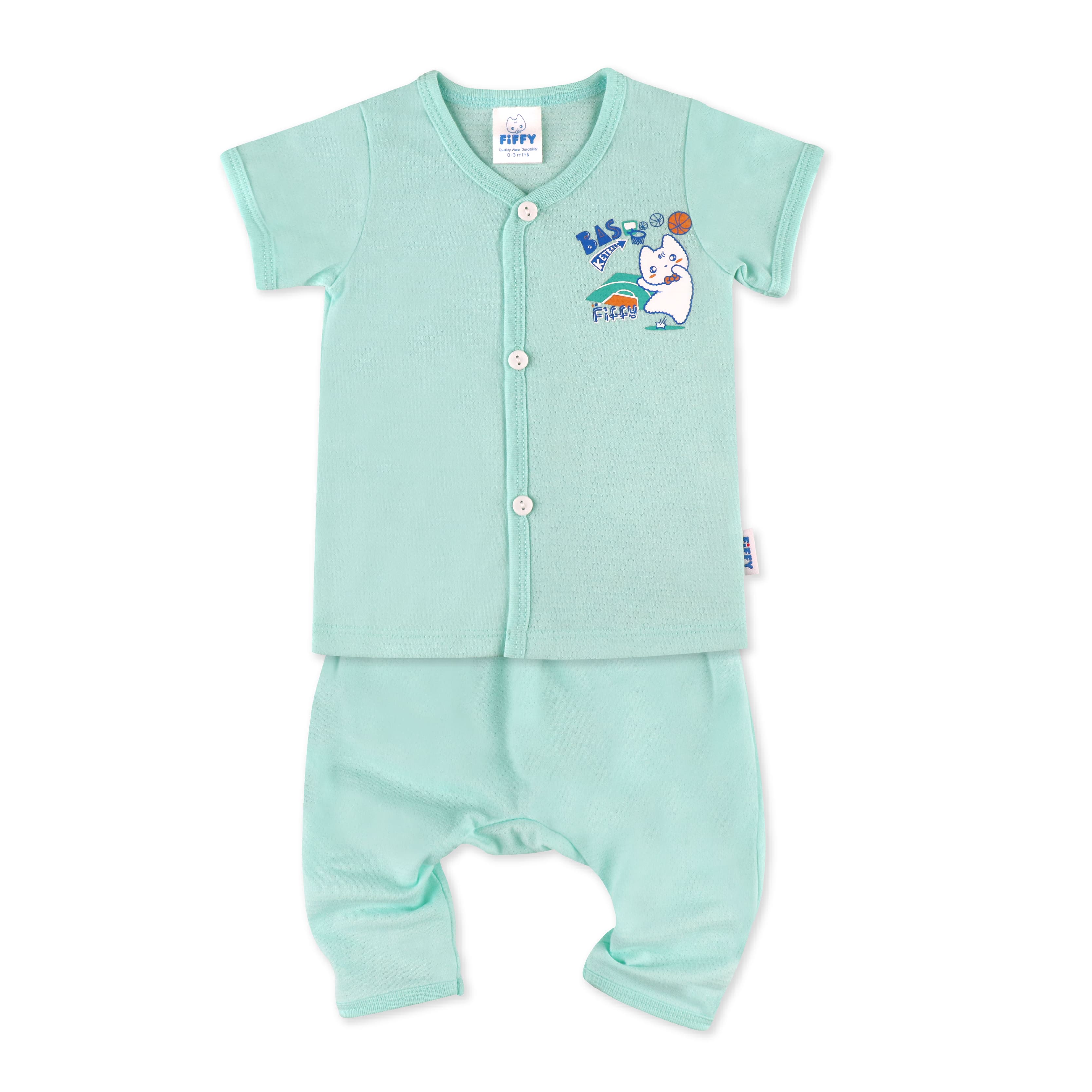 FIFFY BASTKETBALL SHORT SLEEVE VEST+ LONG PANT SUIT