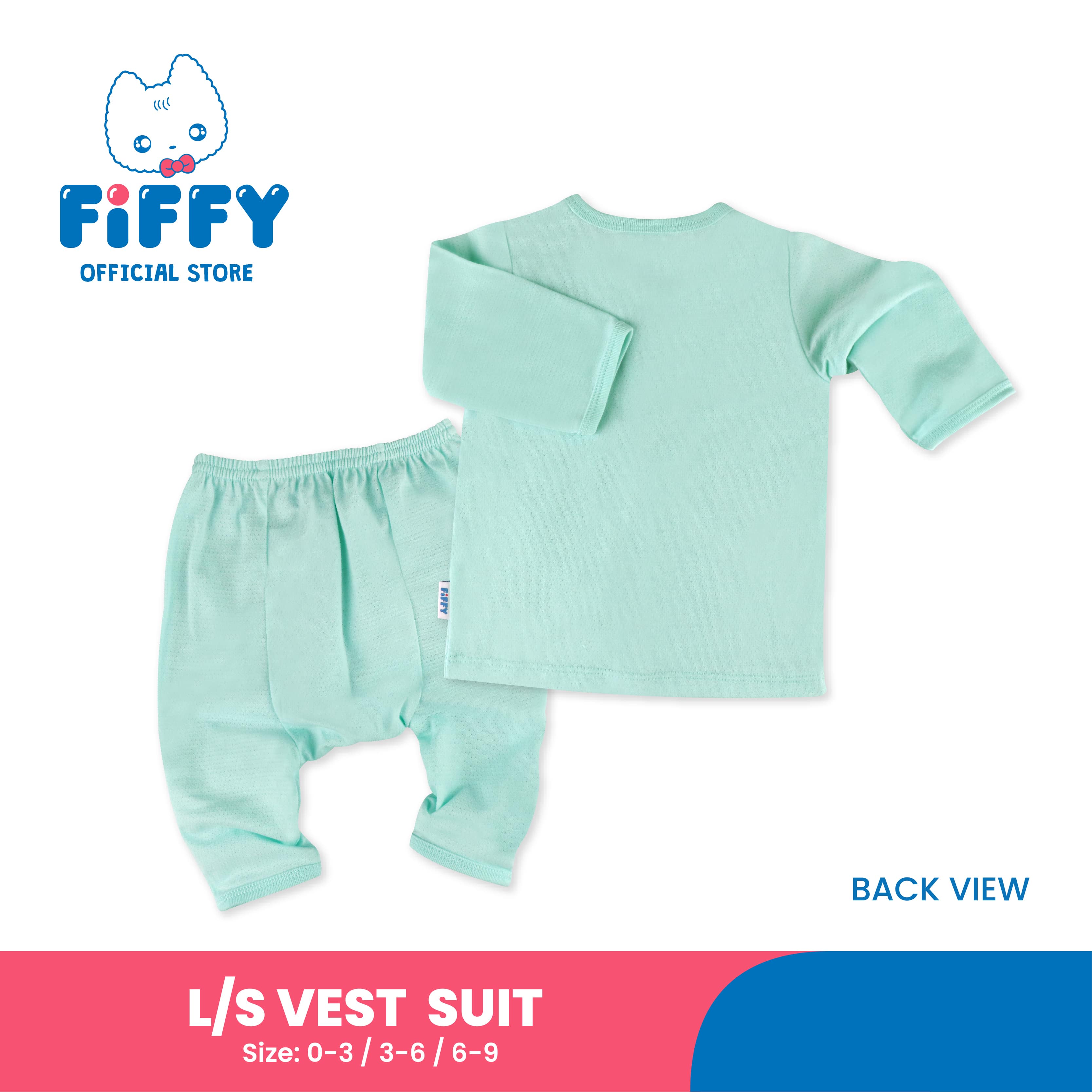 FIFFY AWESOME LONG SLEEVE VEST SUIT