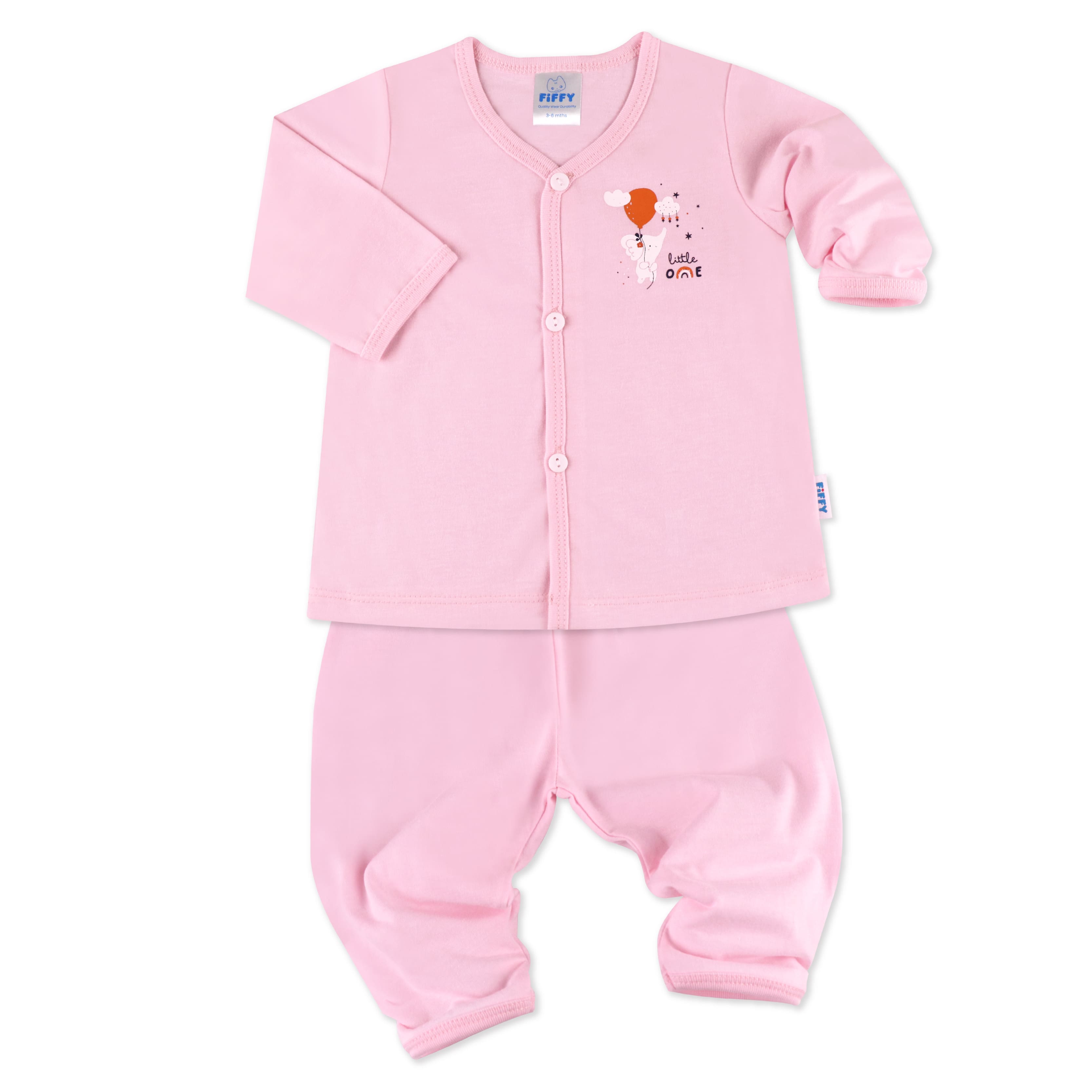 FIFFY FLYING ELEPHANT LONG SLEEVE VEST SUIT