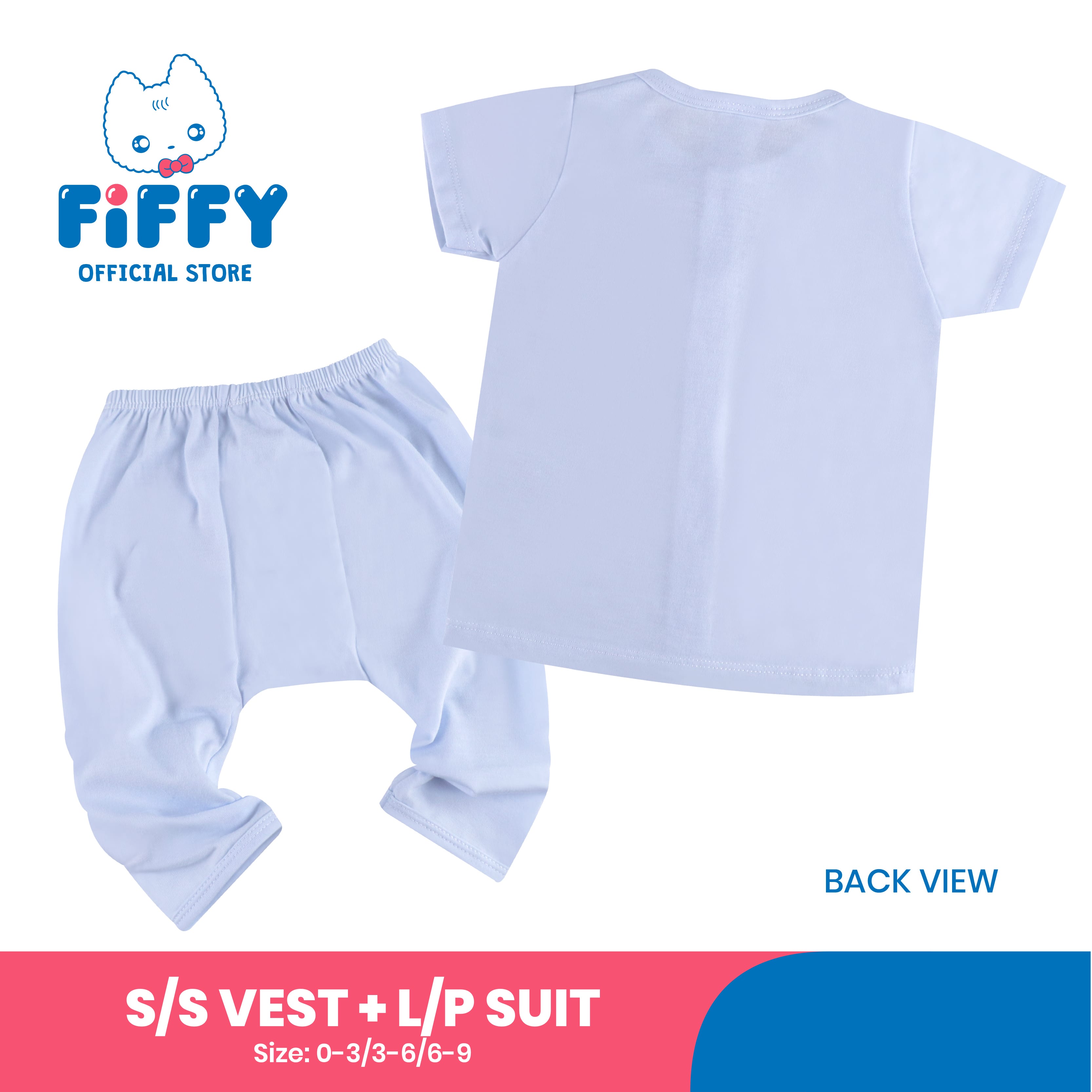 FIFFY WITH HOT BALLOON SHORT SLEEVE VEST+ LONG PANT SUIT
