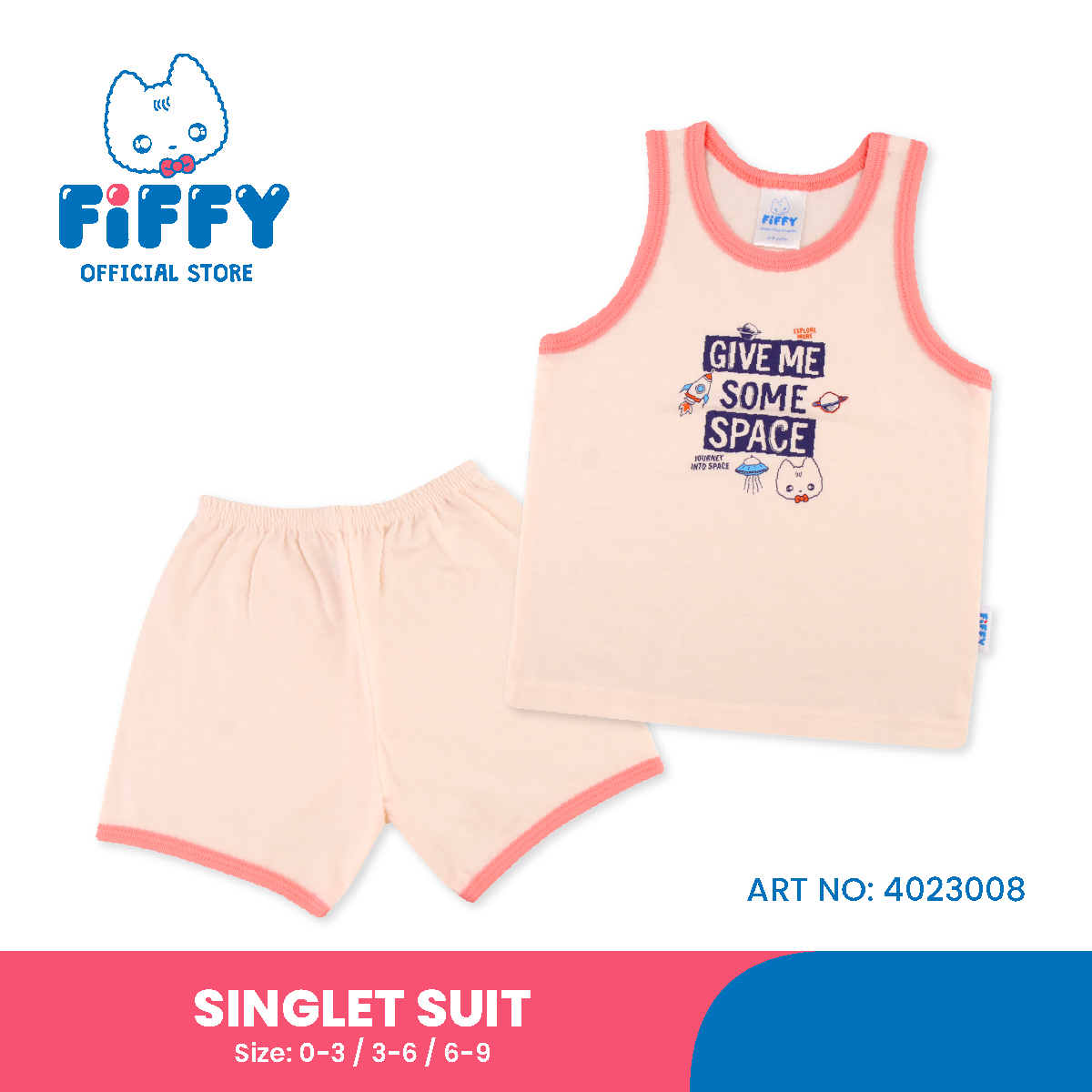 FIFFY JOURNEY INTO SPACE SINGLET SUIT