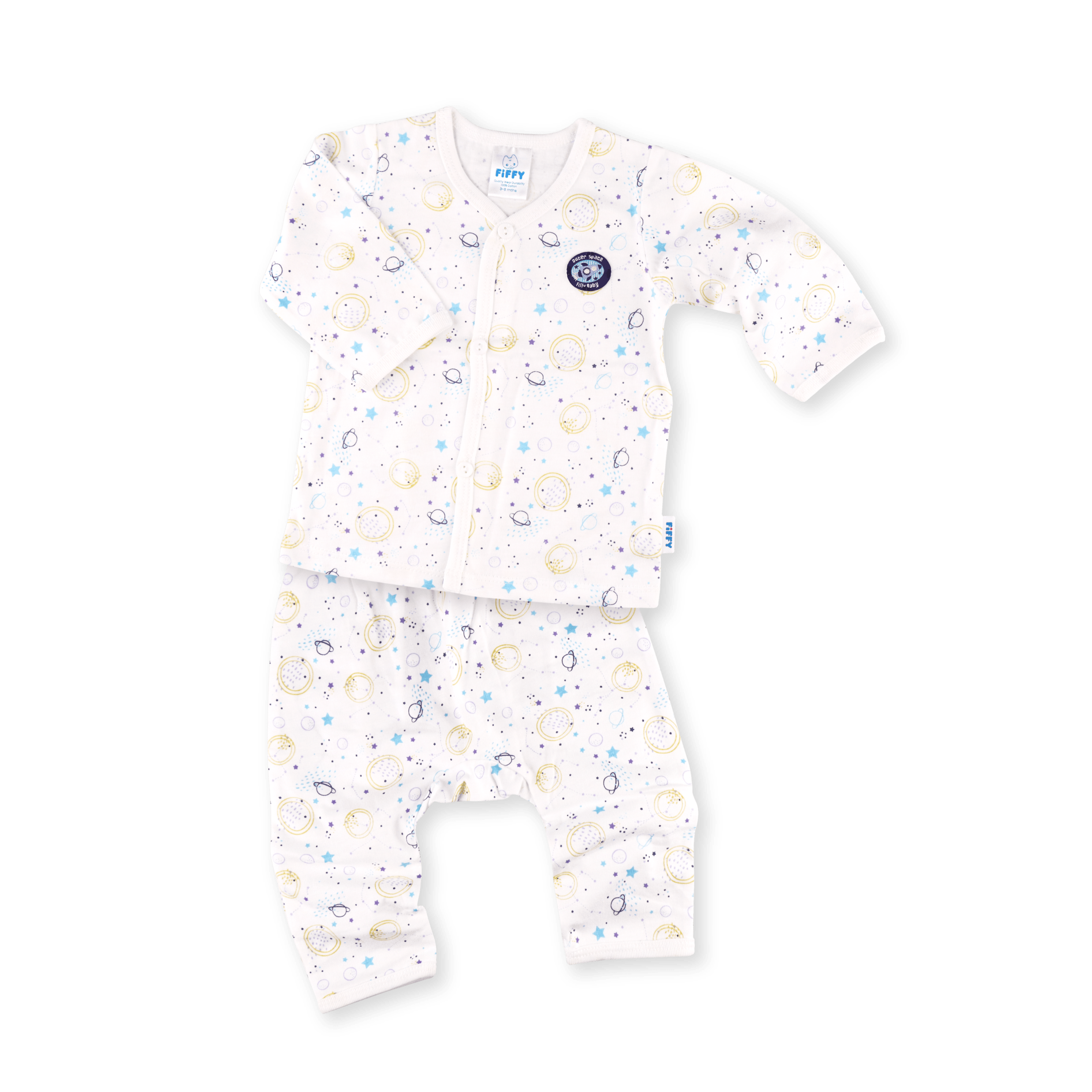 FIFFY OUTER SPACE LONG SLEEVE VEST SUIT