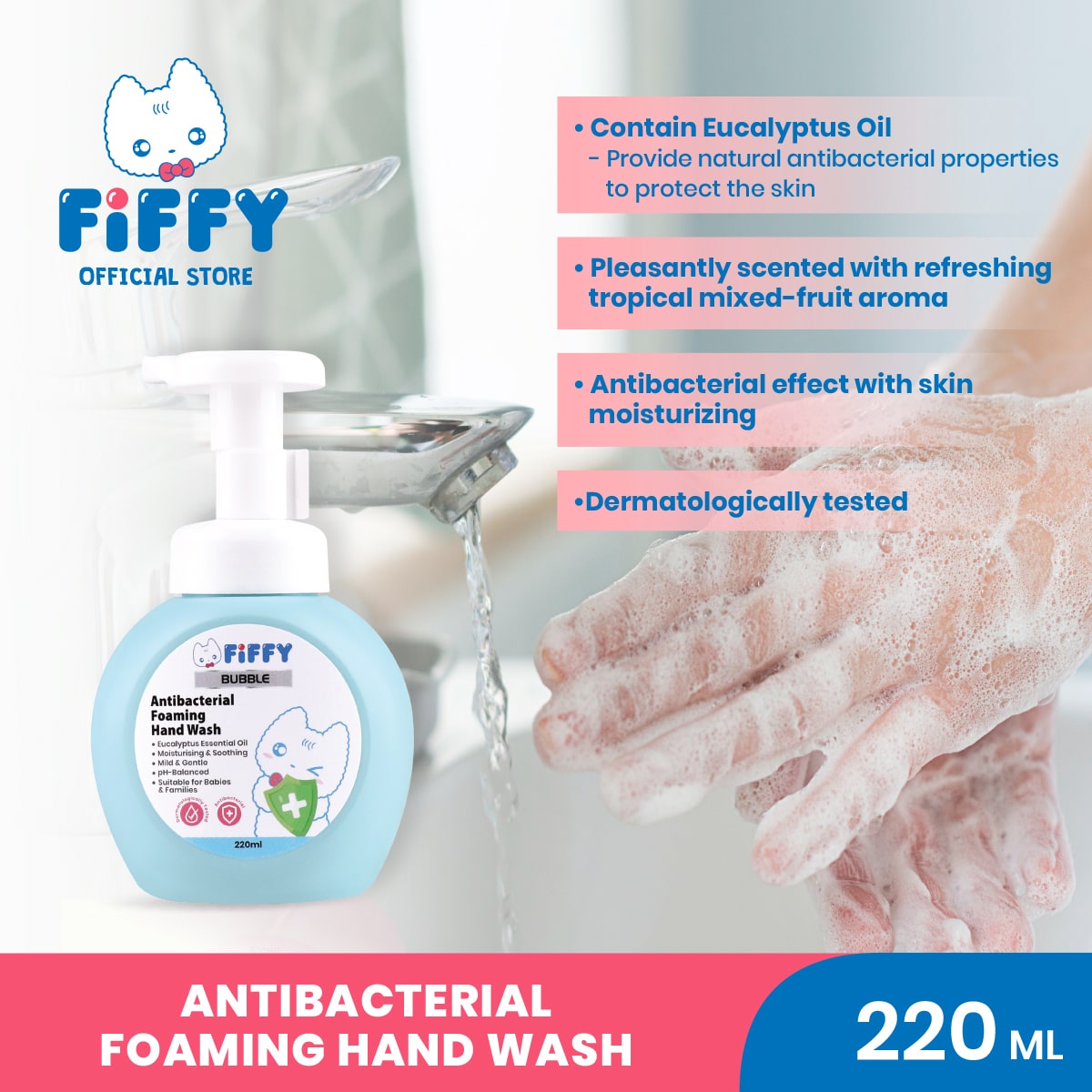 FIFFY ANTIBACTERIAL FOAMING HAND WASH