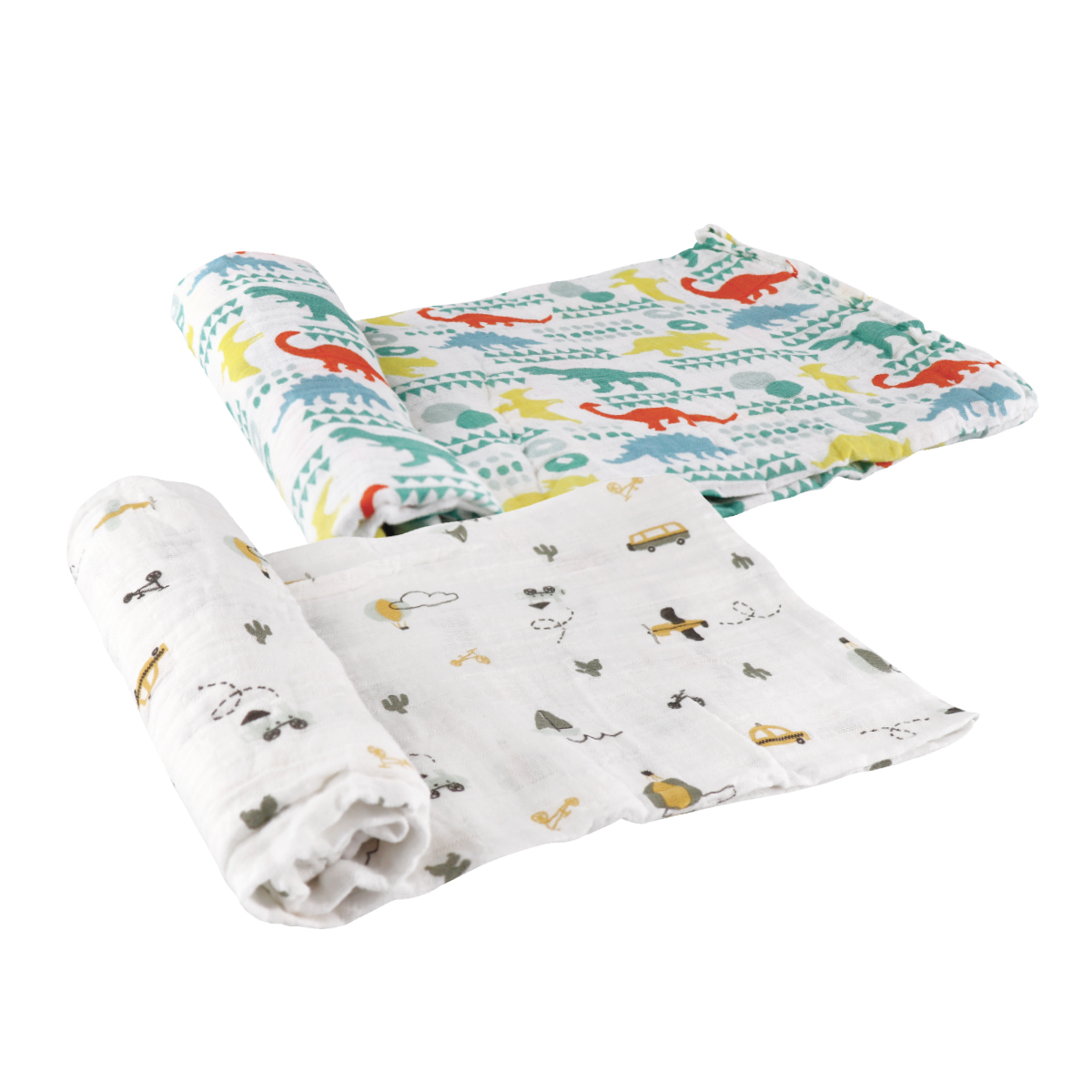 FIFFY SOFT & VENTILATED BABY SWADDLE (2PCS / PACK)