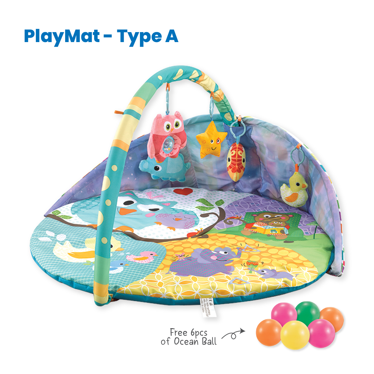 FIFFY PLAY & LEARN MAT