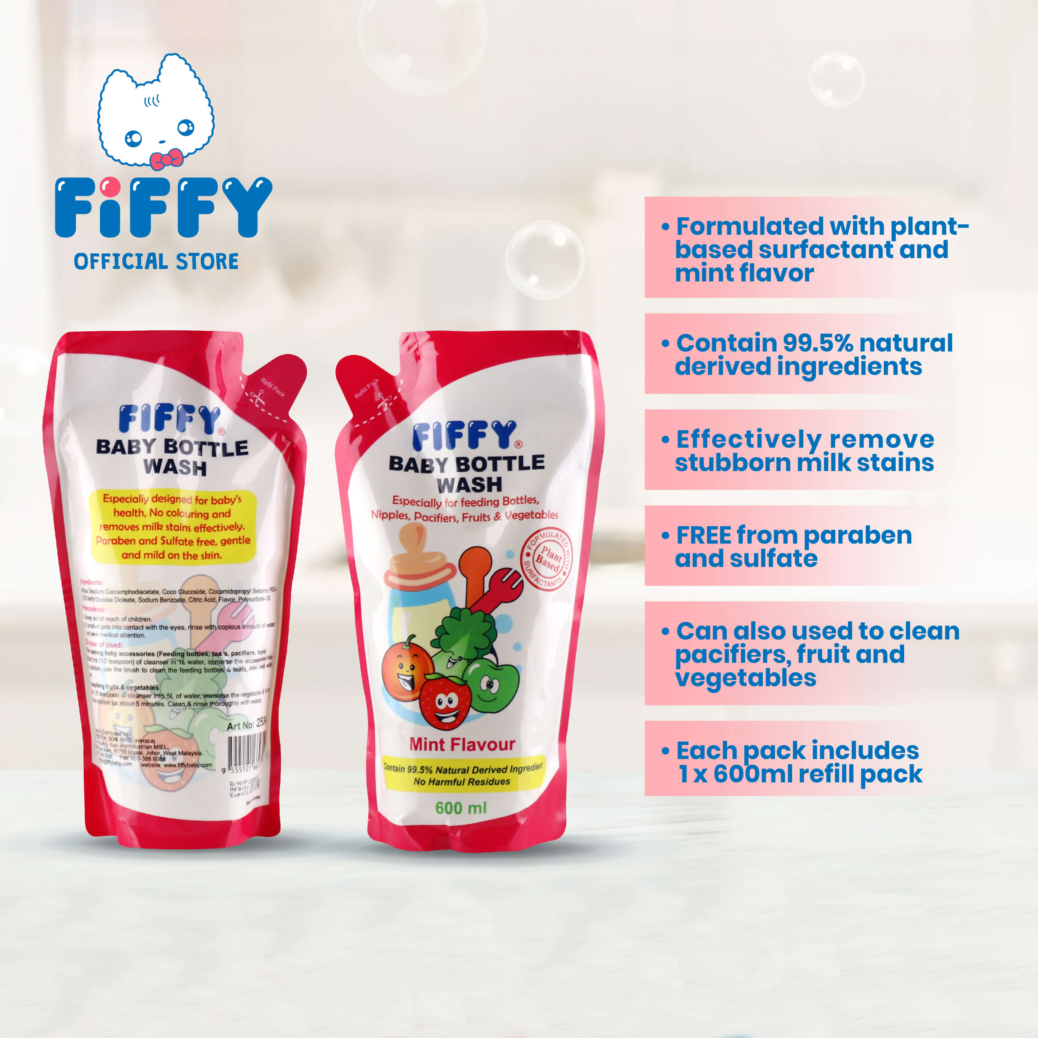 fiffy bottle wash